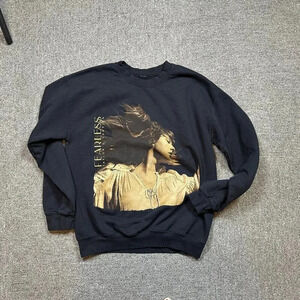 Taylor Swift Fearless Taylor’s Version Album Crewneck Pullover Sweatshirt Medium